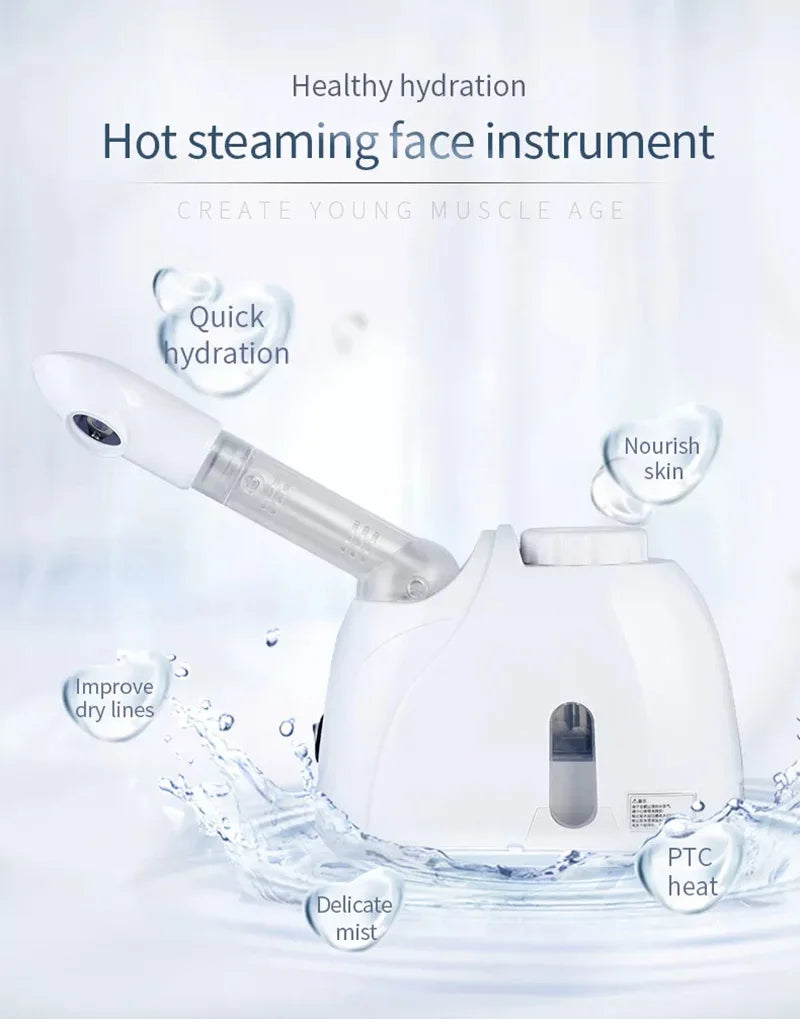 Portable facial steamer