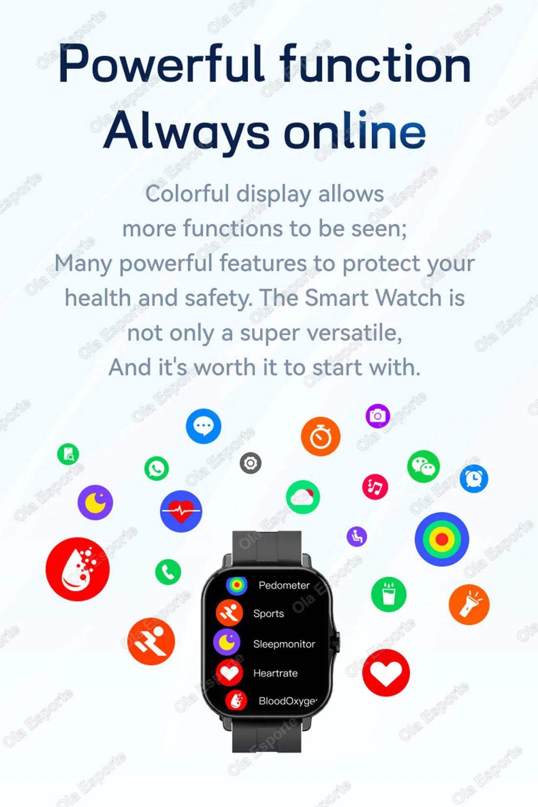 Waterproof Smartwatch