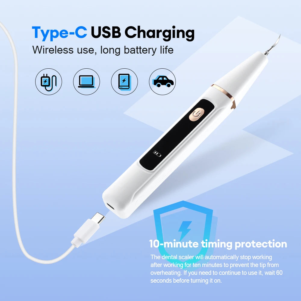 Rechargeable Ultrasonic Dental Scaler
