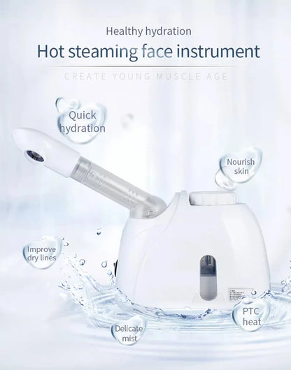 Portable facial steamer