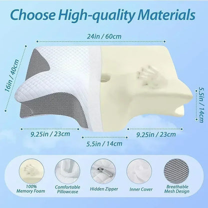 Cervical Memory Foam Pillow